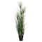 4ft. Potted Artificial Green Brushed Grass